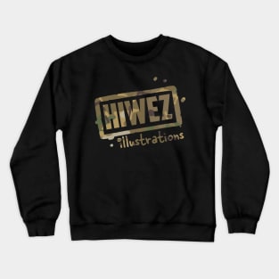 HIWEZ logo Multicam Crewneck Sweatshirt